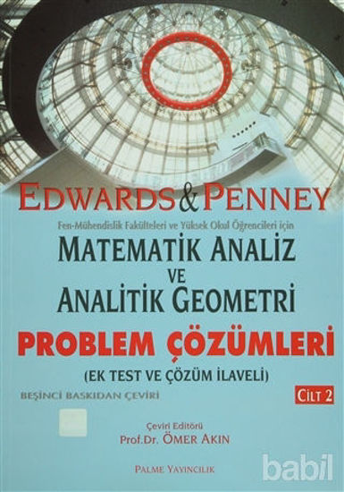 Picture of Matematik Analiz ve Analitik Geometri Problem Çözümleri Cilt: 2