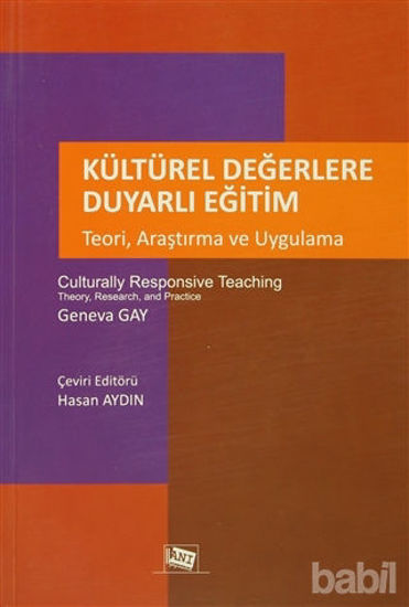 Picture of Kültürel Değerlere Duyarlı Eğitim - Teori, Araştırma ve Uygulama
