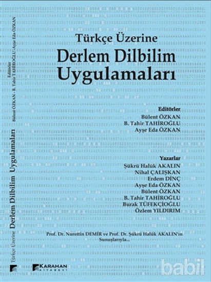 Picture of Türkçe Üzerine Derlem Dilbilim Uygulamaları