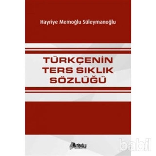 Picture of Türkçenin Ters Sıklık Sözlüğü