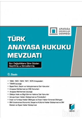 Picture of Türk Anayasa Hukuku Mevzuatı