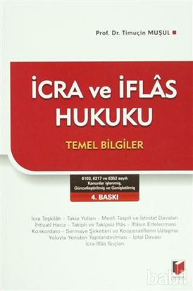 Picture of İcra ve İflas Hukuku Temel Bilgiler