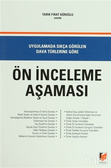 Picture of Ön İnceleme Aşaması