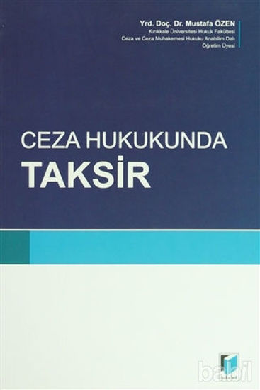 Picture of Ceza Hukukunda Taksir