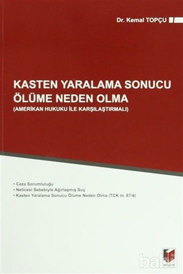 Picture of Kasten Yaralama Sonucu Ölüme Neden Olma