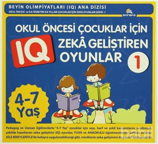 Picture of Okul Öncesi Çocuklar İçin Zeka Geliştiren Oyunlar (8 Kitap)