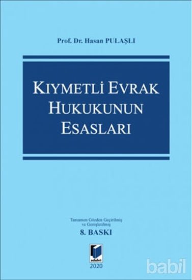 Picture of Kıymetli Evrak Hukukunun Esasları