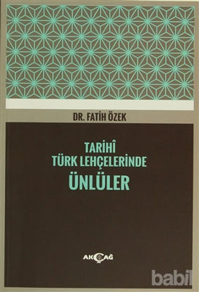 Picture of Tarihi Türk Lehçelerinde Ünlüler