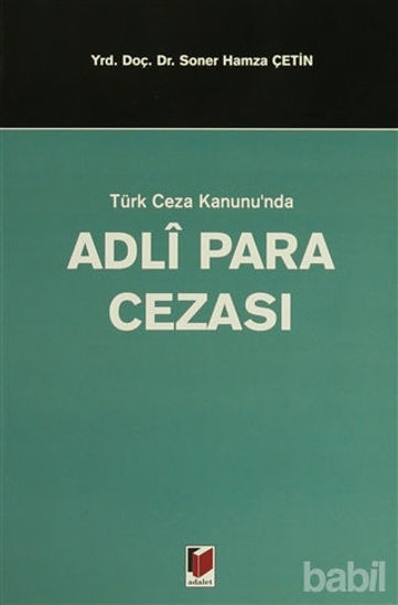 Picture of Türk Ceza Kanunu'nda Adli Para Cezası