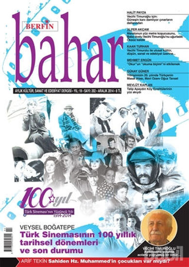 Picture of Berfin Bahar Aylık Kültür, Sanat ve Edebiyat Dergisi Sayı : 202