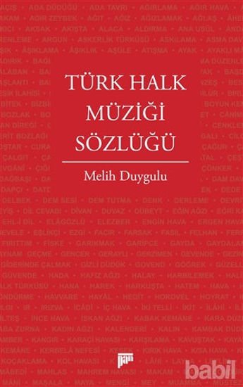 Picture of Türk Halk Müziği Sözlüğü