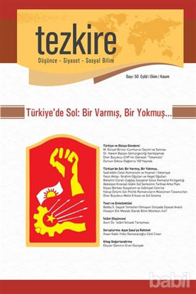 Picture of Tezkire Dergisi Sayı: 50 Eylül-Ekim-Kasım