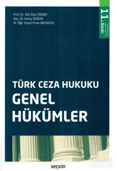 Picture of Türk Ceza Hukuku Genel Hükümler