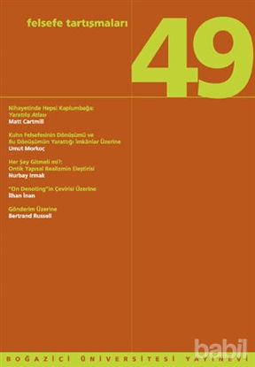 Picture of Felsefe Tartışmaları: 49