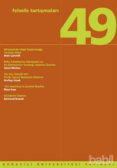 Picture of Felsefe Tartışmaları: 49