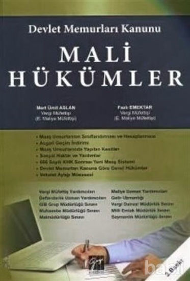 Picture of Devlet Memurları Kanunu Mali Hükümler