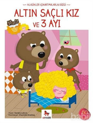 Picture of Altın Saçlı Kız ve 3 Ayı (Çıkartmalarla)
