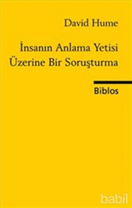 Picture of İnsanın Anlama Yetisi Üzerine Bir Soruşturma