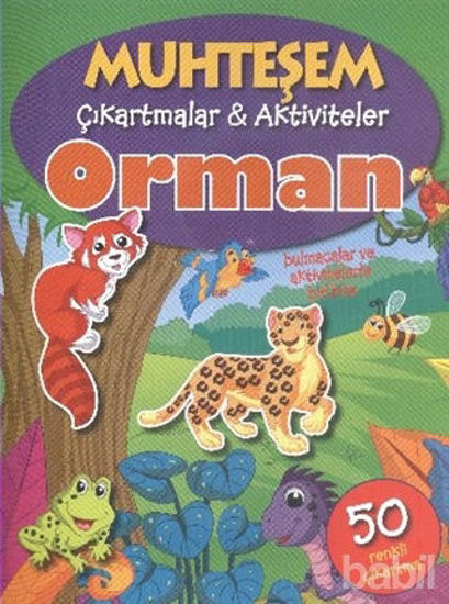 Picture of Muhteşem Çıkartmalar ve Aktiviteler : Orman