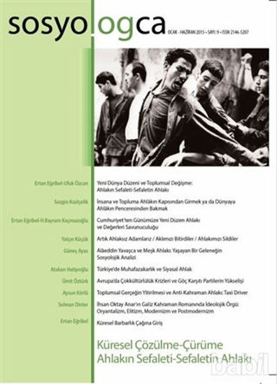 Picture of Sosyologca Dergisi Sayı : 9
