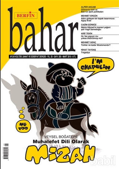 Picture of Berfin Bahar Aylık Kültür, Sanat ve Edebiyat Dergisi Sayı : 205