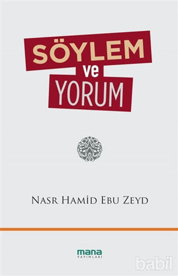 Picture of Söylem ve Yorum