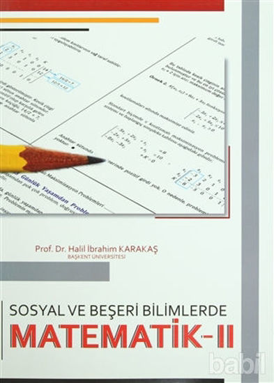 Picture of Sosyal ve Beşeri Bilimlerde Matematik - 2