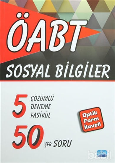 Picture of ÖABT Sosyal Bilgiler Çözümlü 5 Fasikül Deneme