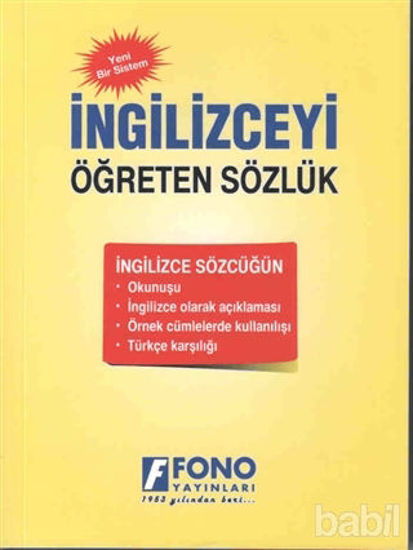 Picture of İngilizceyi Öğreten Sözlük