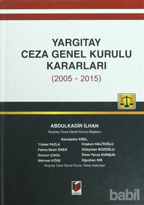 Picture of Yargıtay Ceza Genel Kurulu Kararları (2005-2015)