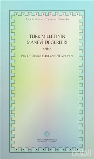 Picture of Türk Milletinin Manevi Değerleri