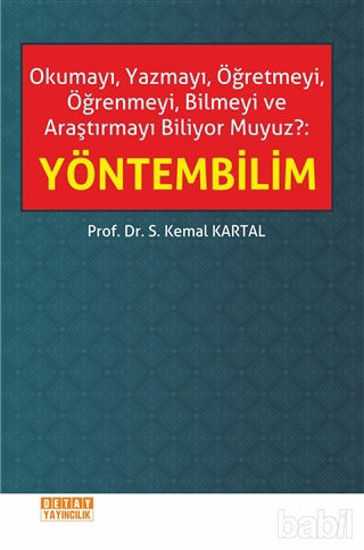 Picture of Yöntembilim