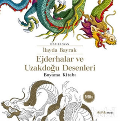 Picture of Ejderhalar ve Uzakdoğu Desenleri Boyama Kitabı
