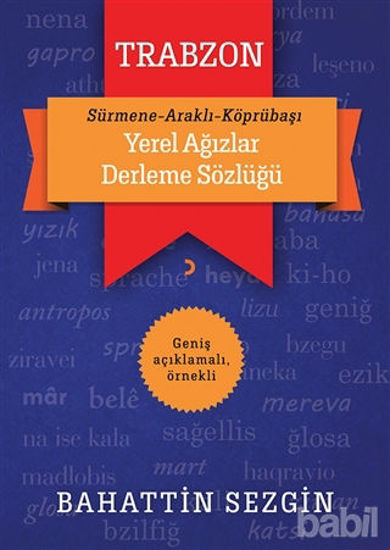 Picture of Trabzon Yerel Ağızlar Derleme Sözlüğü