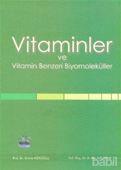 Picture of Vitaminler ve Vitamin Benzeri Biyomoleküller