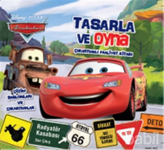 Picture of Disney Arabalar : Tasarla ve Oyna Çıkartmalı Faaliyet Kitabı