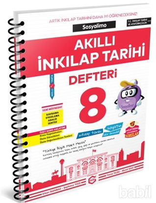 Picture of Arı 8. Sınıf Sosyalimo Akıllı Defter Set (Defter Test Ödev)