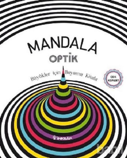 Picture of Mandala Optik - Büyükler İçin Boyama Kitabı