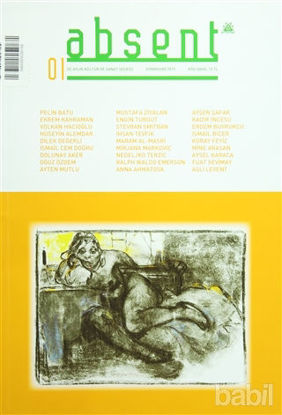 Picture of Absent/ Üç Aylık Kültür ve Sanat Dergisi Sayı:1 /Sonbahar 2015