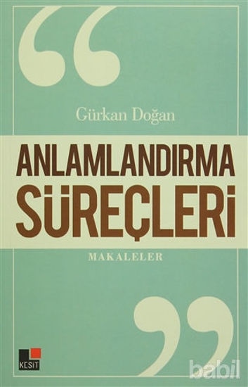 Picture of Anlamlandırma Süreçleri