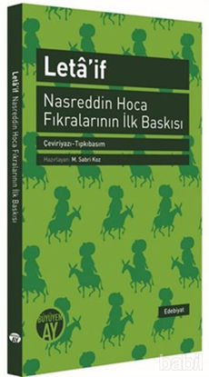 Picture of Leta'if - Nasreddin Hoca Fıkralarının İlk Baskısı