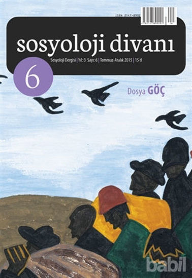 Picture of Sosyoloji Divanı Sayı : 6 Temmuz-Aralık 2015