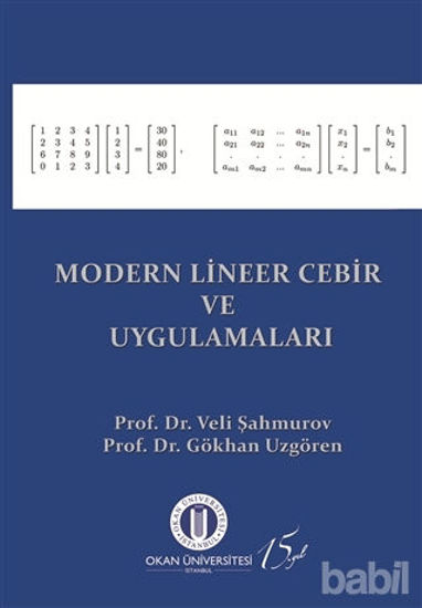 Picture of Modern Lineer Cebir ve Uygulamaları