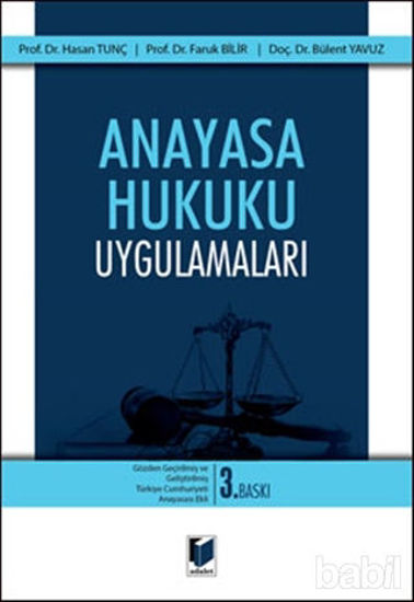 Picture of Anayasa Hukuku Uygulamaları