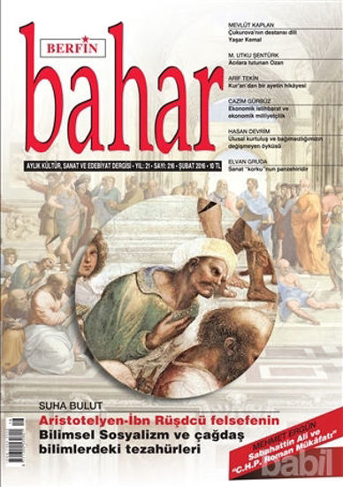 Picture of Berfin Bahar Aylık Kültür Sanat ve Edebiyat Dergisi Sayı : 216 Şubat 2016