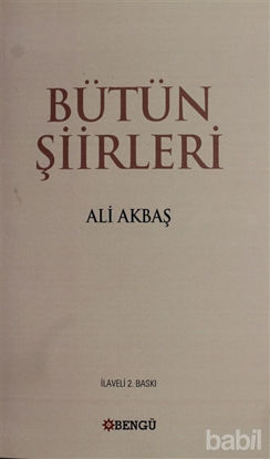 Picture of Bütün Şiirleri