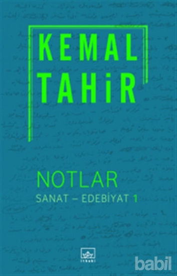 Picture of Notlar / Sanat - Edebiyat 1