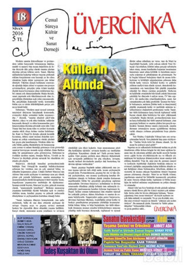 Picture of Üvercinka Dergisi Sayı : 18 Nisan 2016