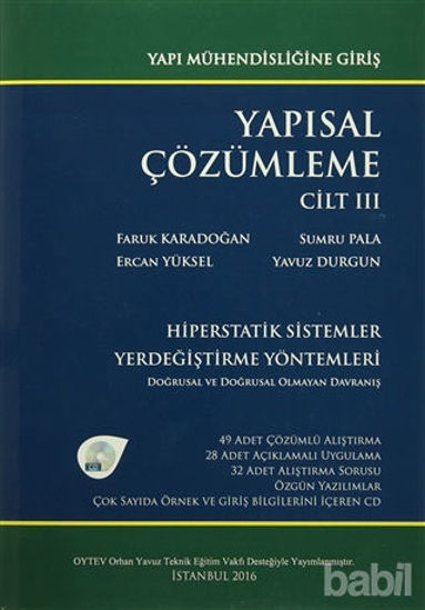 Picture of Yapısal Çözümleme Cilt 3