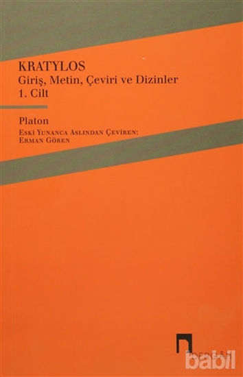 Picture of Kratylos 1. Cilt
